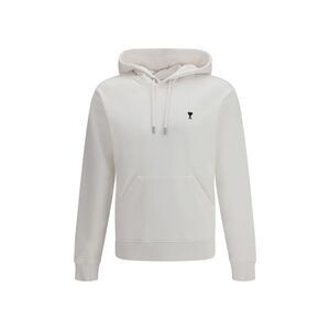 Ami Paris White Cotton Men's Sweatshirt